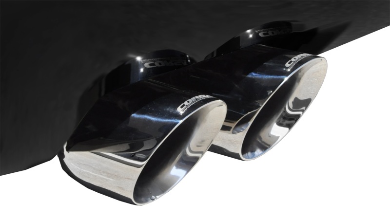 Cadillac Escalade Performance Exhaust - CORSA Performance - Cat-Back Sport, Dual Rear Exit - Polished - `12-`14